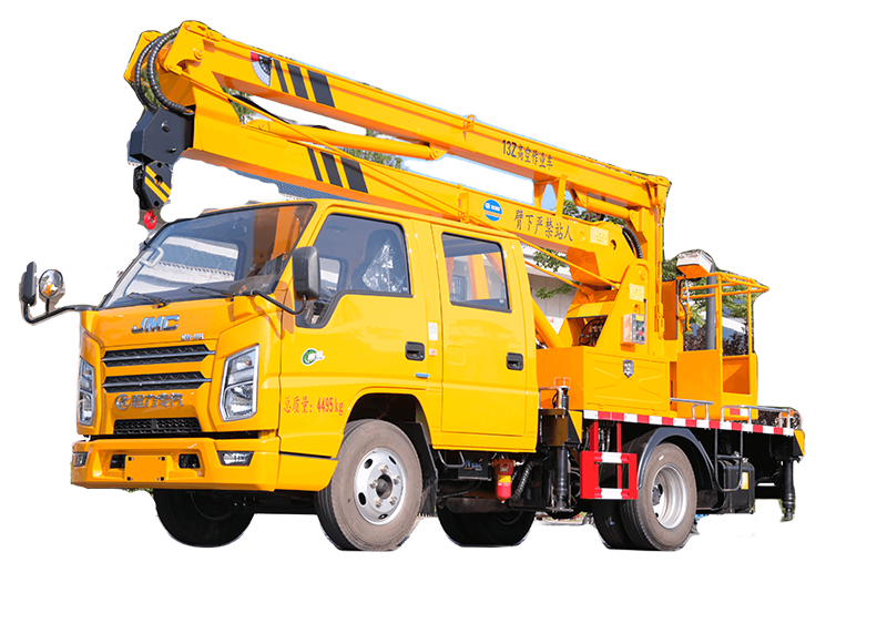 江鈴順達(dá) 13米折疊臂 高空作業(yè)平臺車 升降平臺車